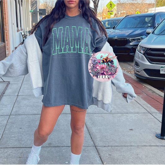 Mama Puff Print