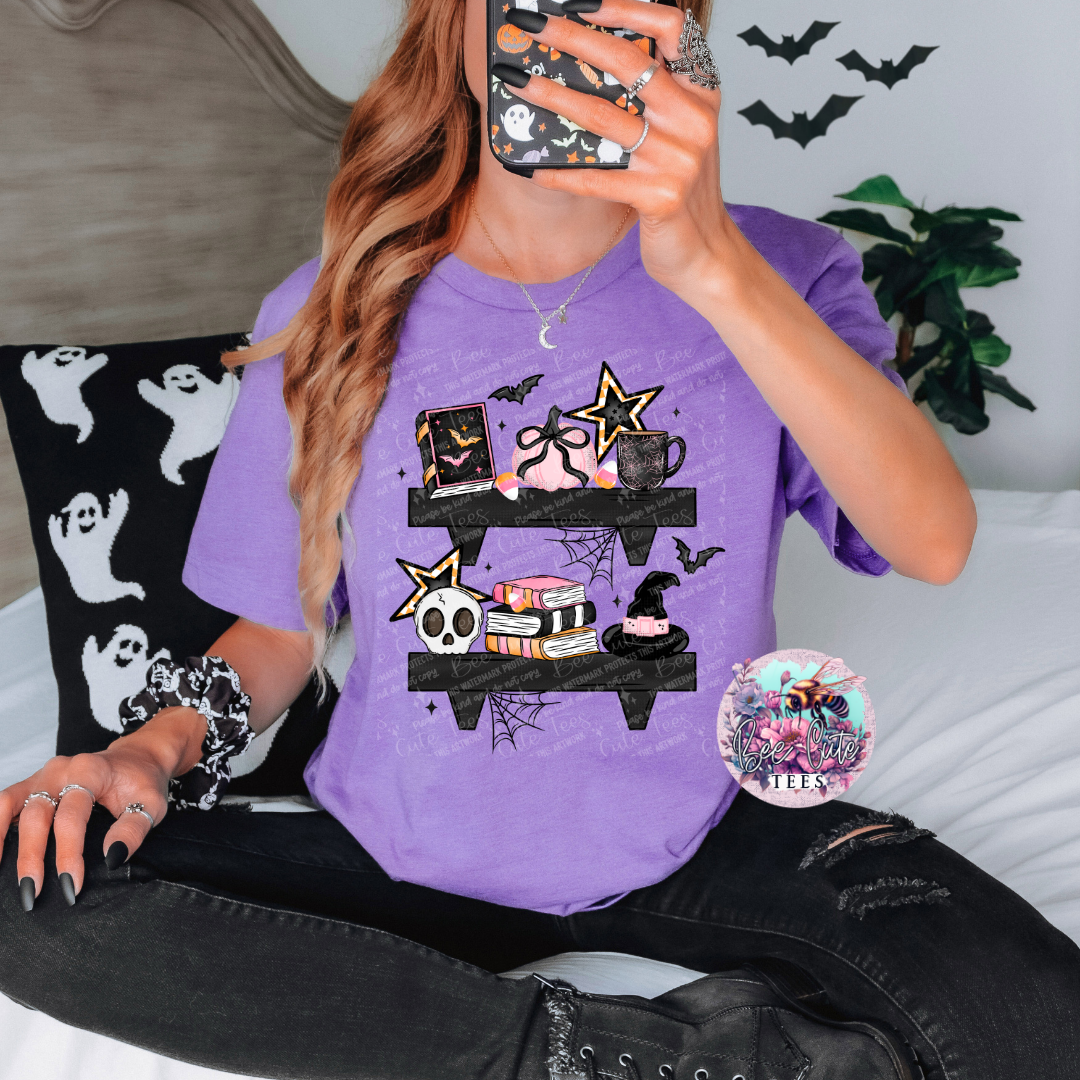Halloween Bookshelf