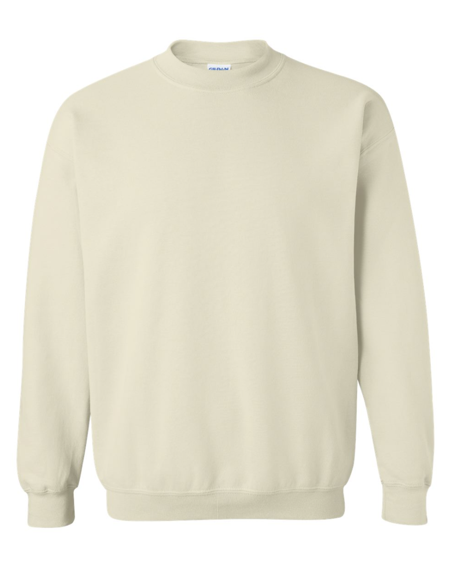 white sweatshirt on a white background