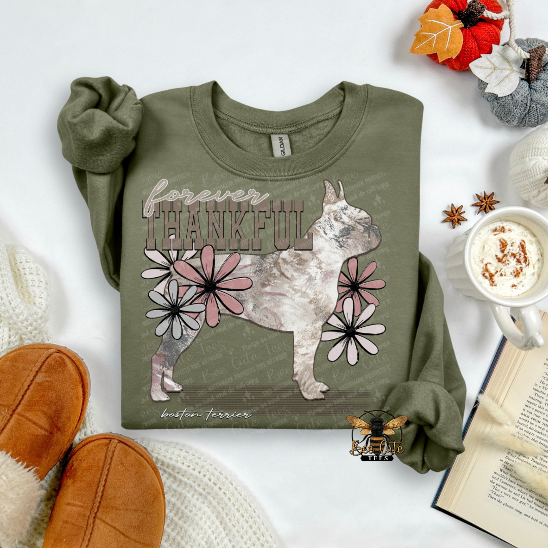 Forever Thankful Boston Terrier