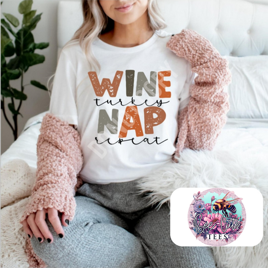 Wine Turkey Nap Repeat