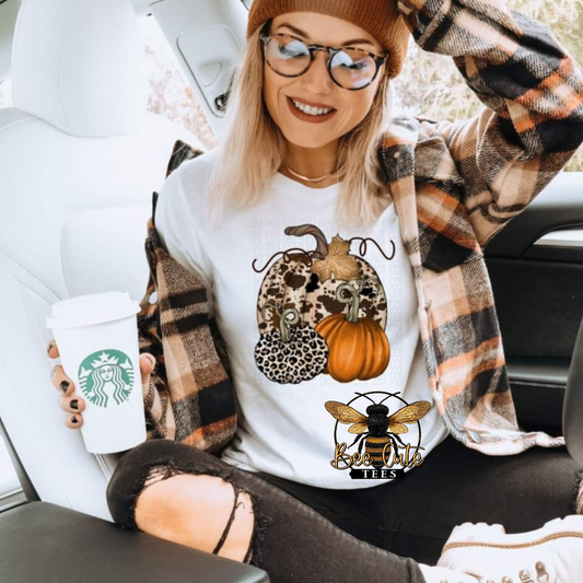 Animal Print Pumpkins