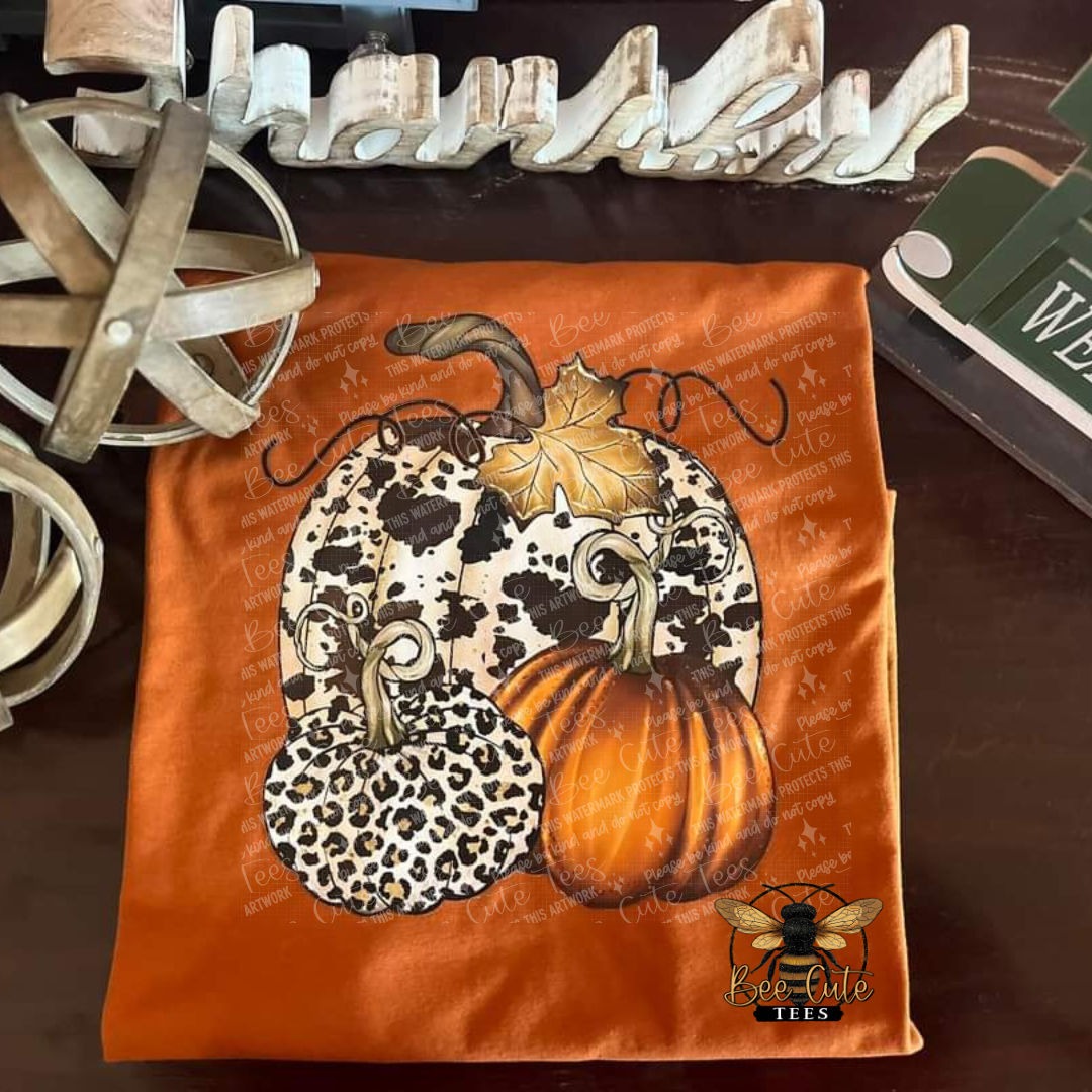 Animal Print Pumpkins