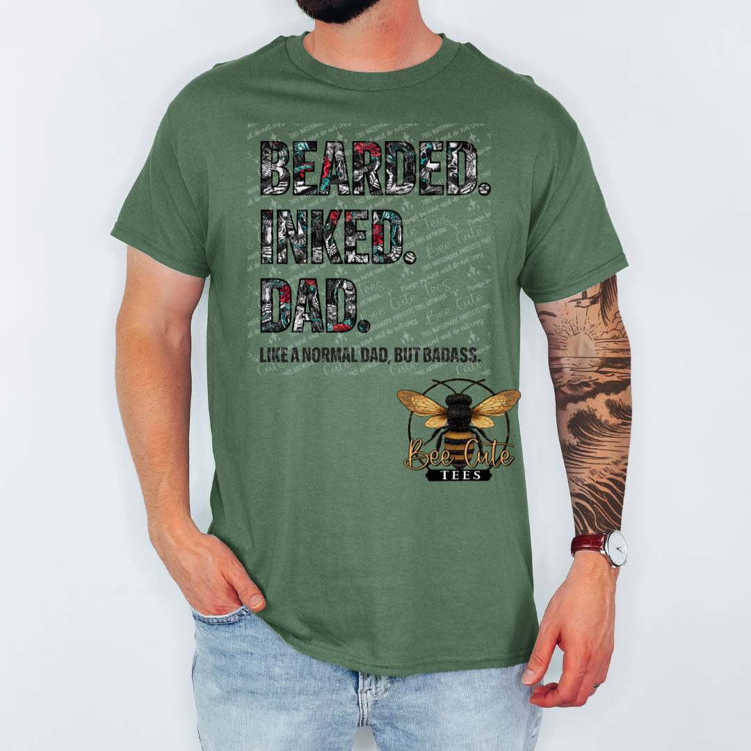 Bearded Inked Dad