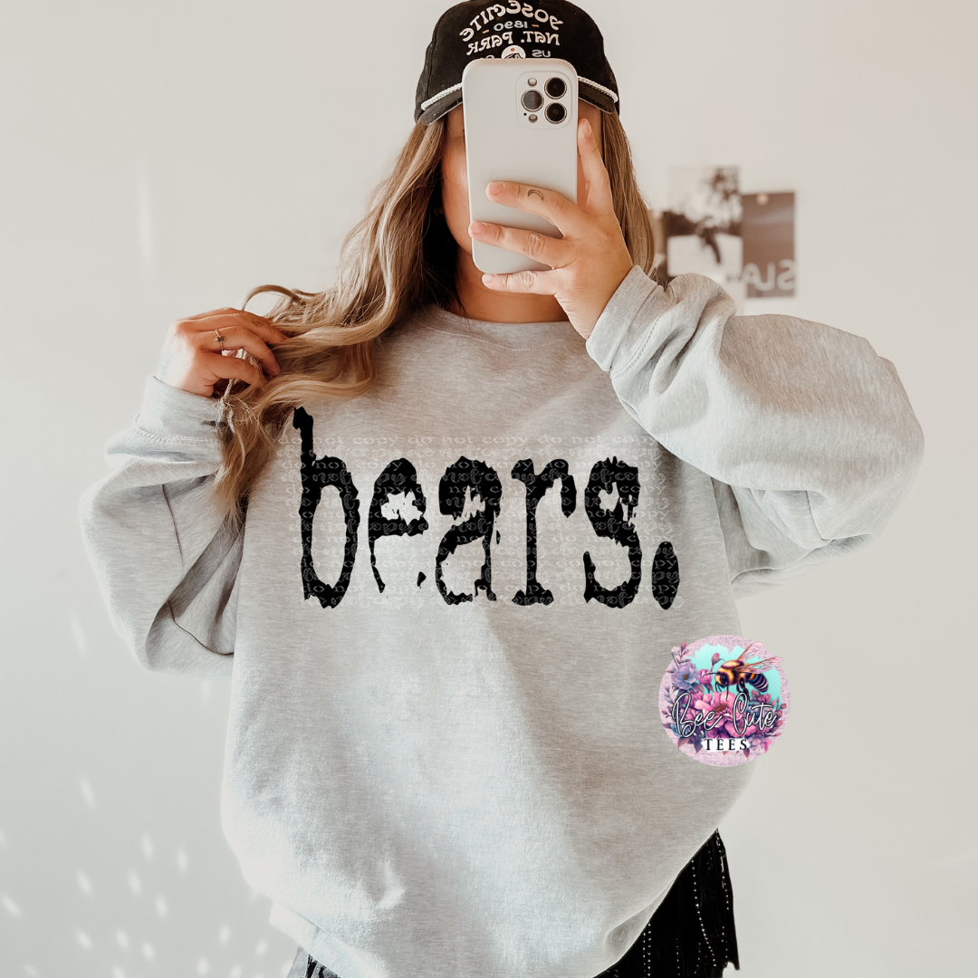 Bears Typography