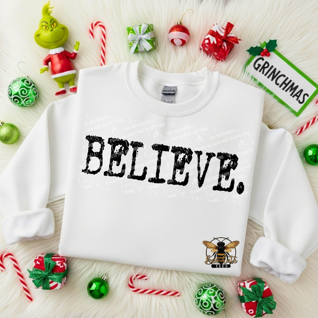 Believe Typography
