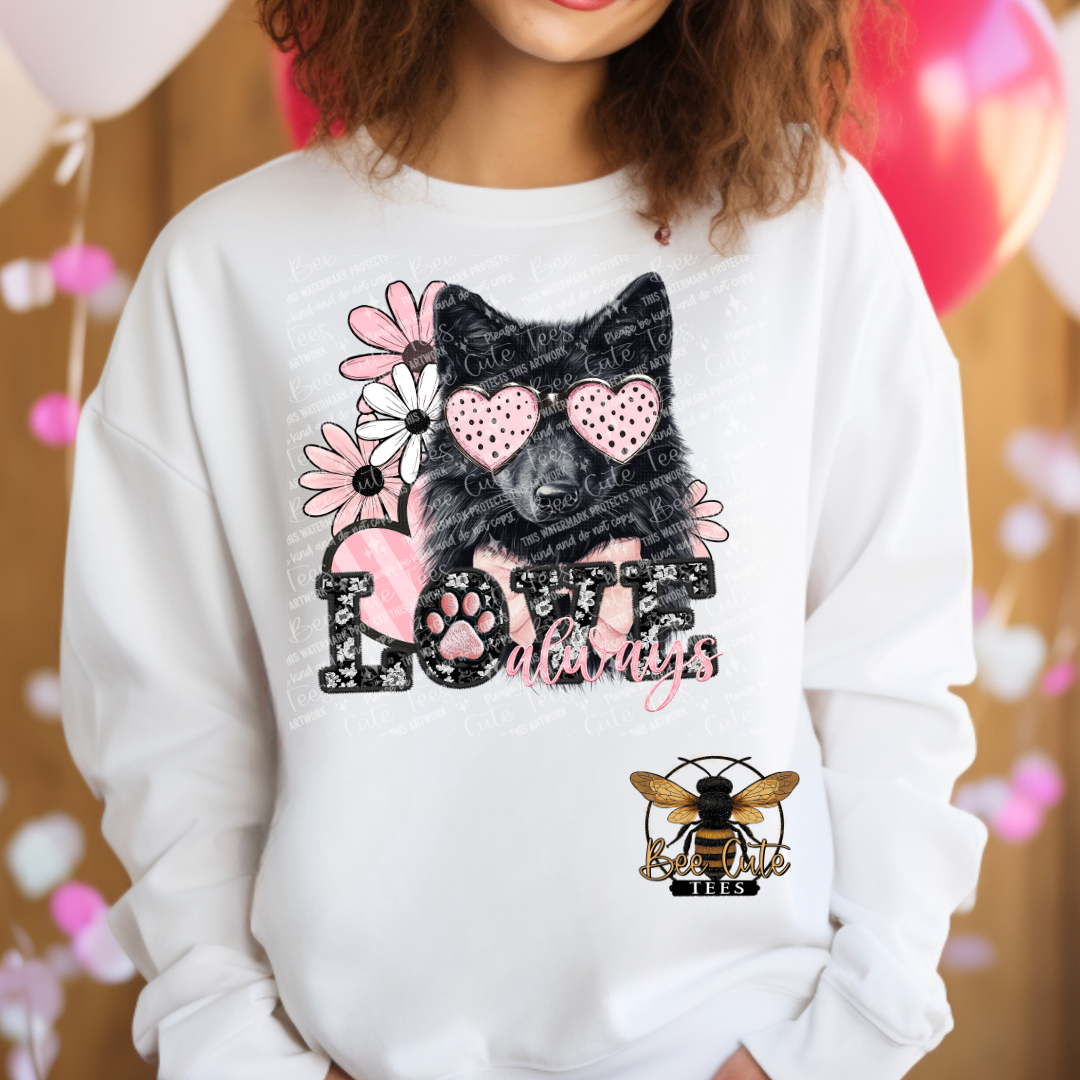 Black Husky Love Always