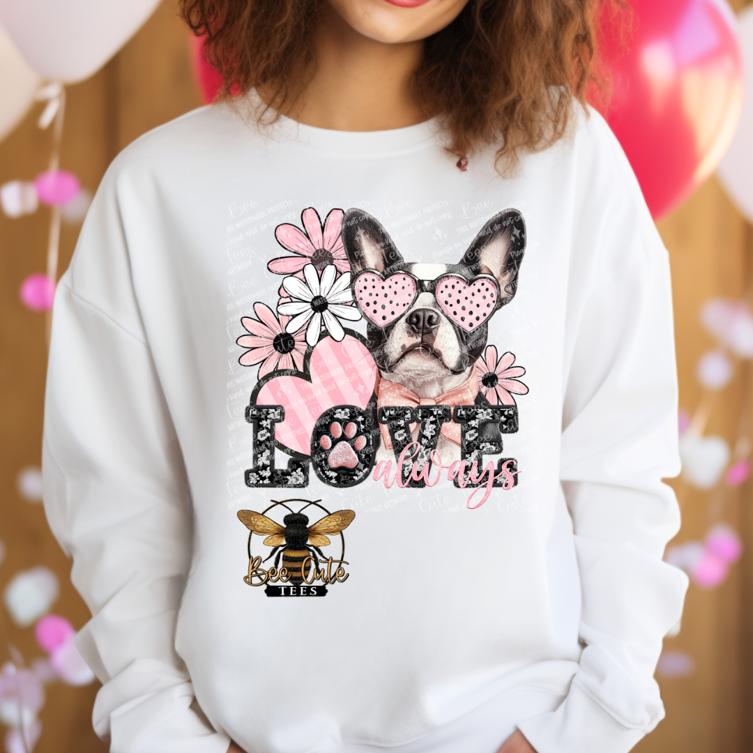 Boston Terrier Love Always