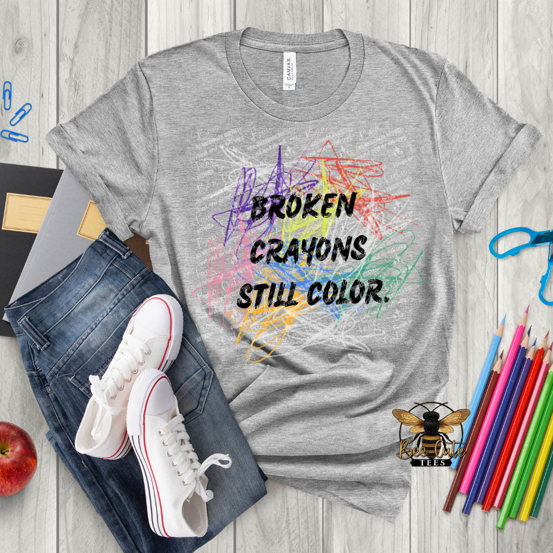 Broken Crayons Black