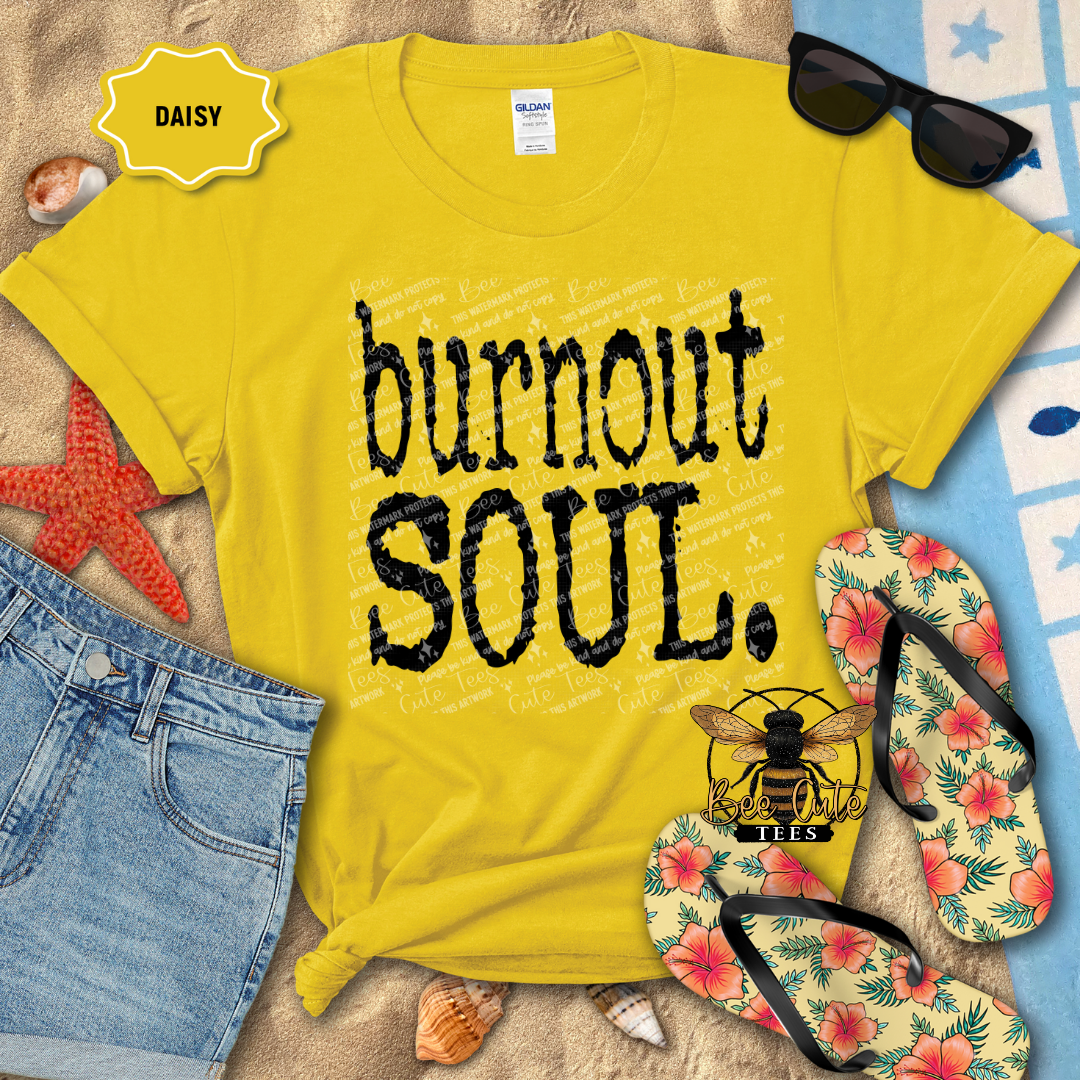 Burn Out Soul Typography