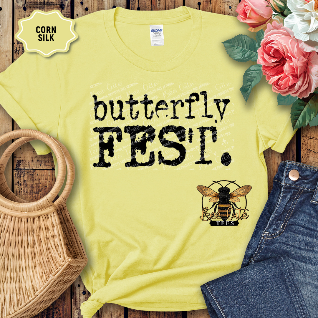 Butterfly Fest Typography