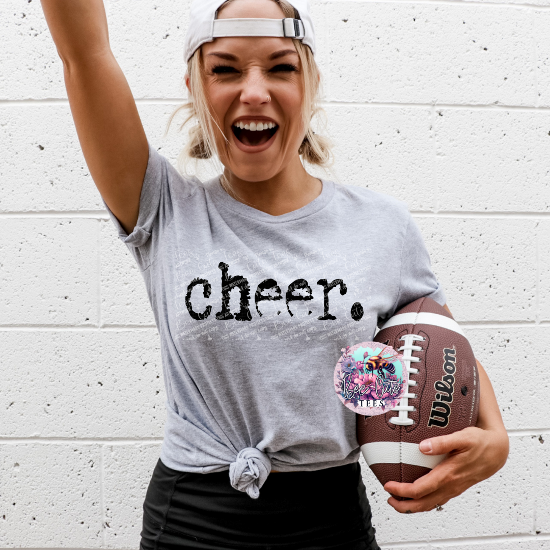 Cheer Typography