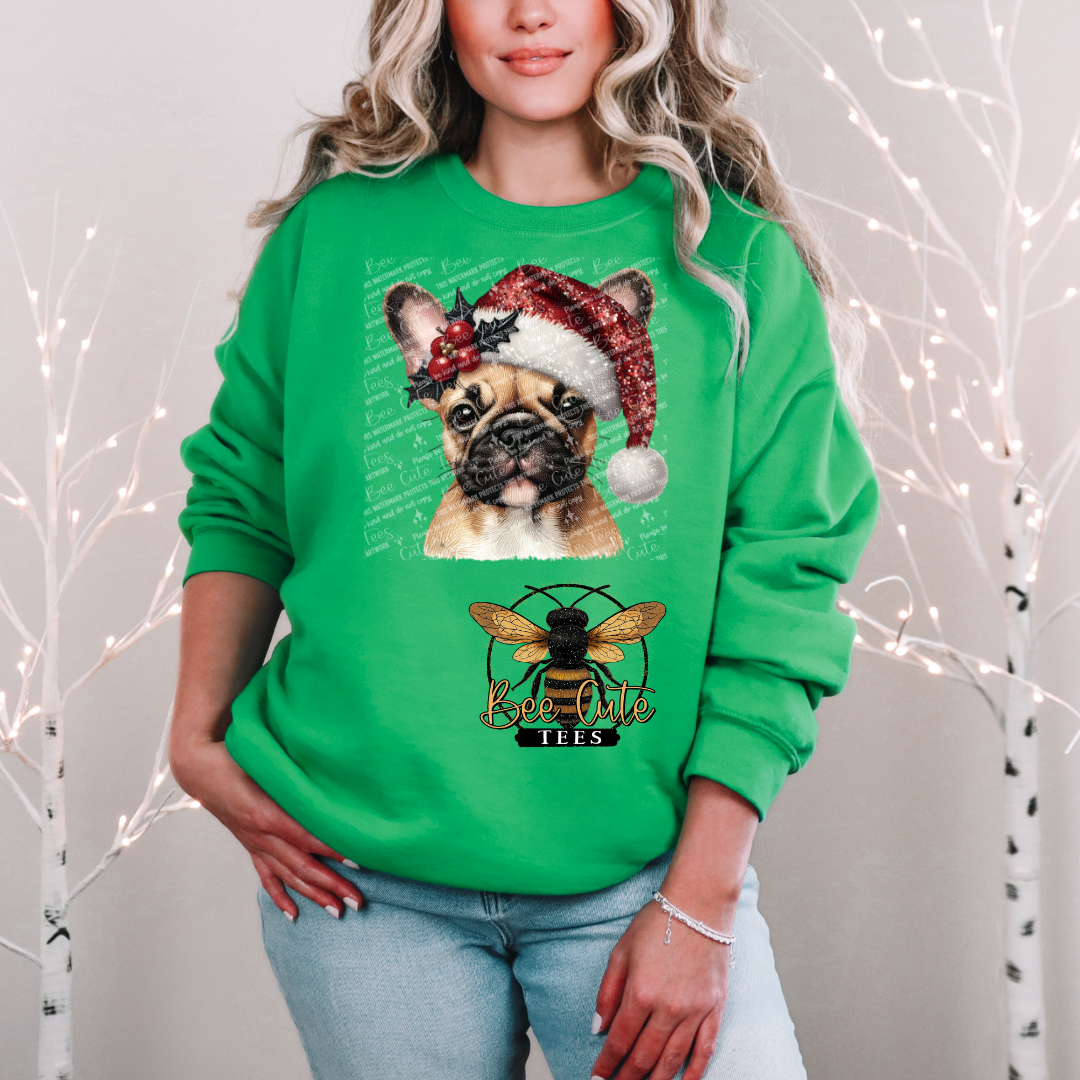 Christmas Frenchie
