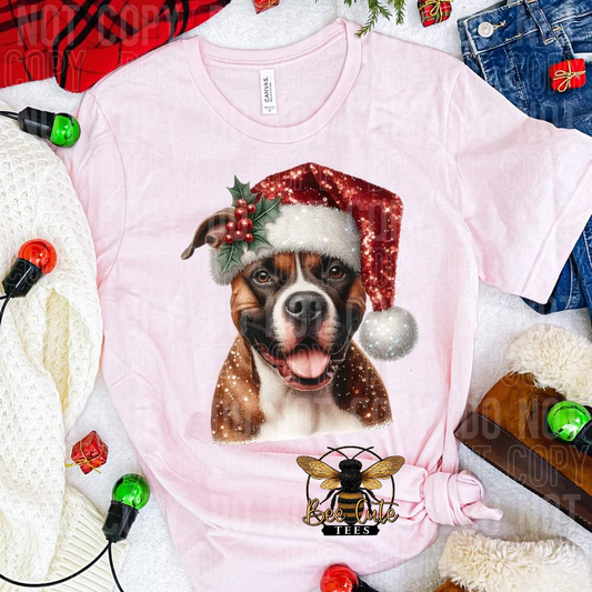 Christmas Pitbull