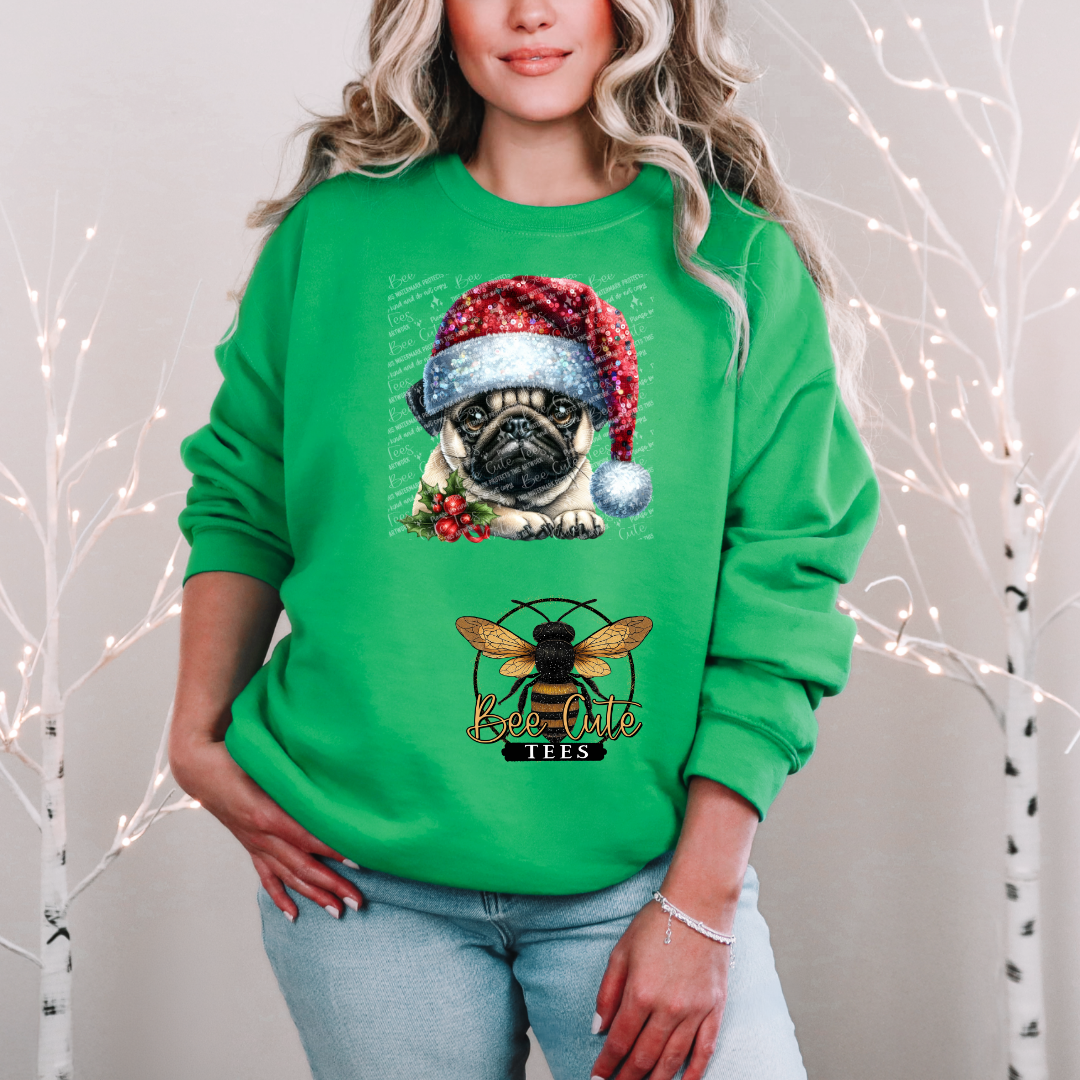 Christmas Pug