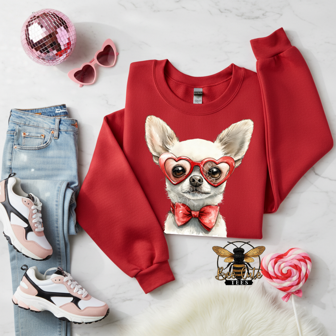 Clear Sunnies Chihuahua White