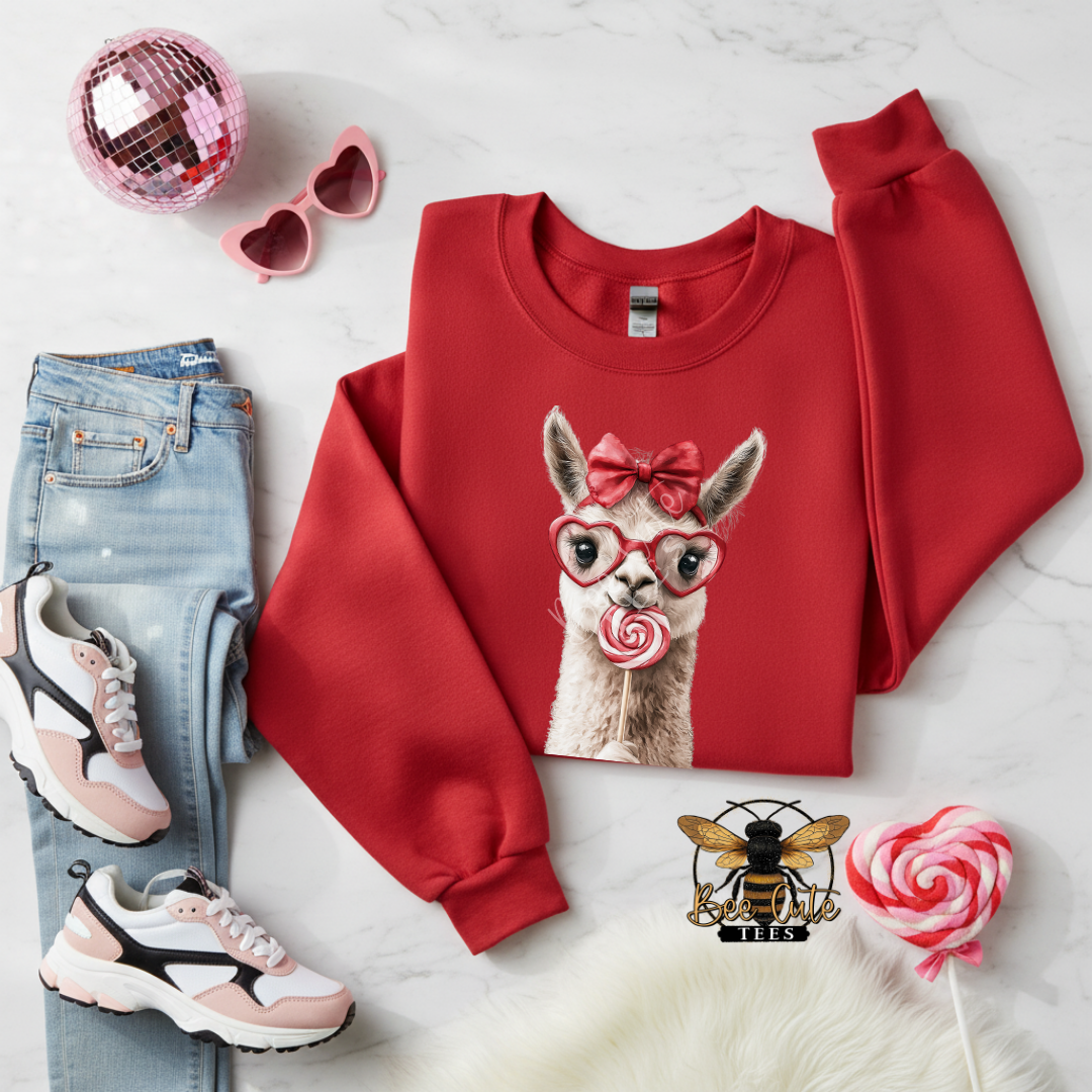 Clear Sunnies Lollipop Llama