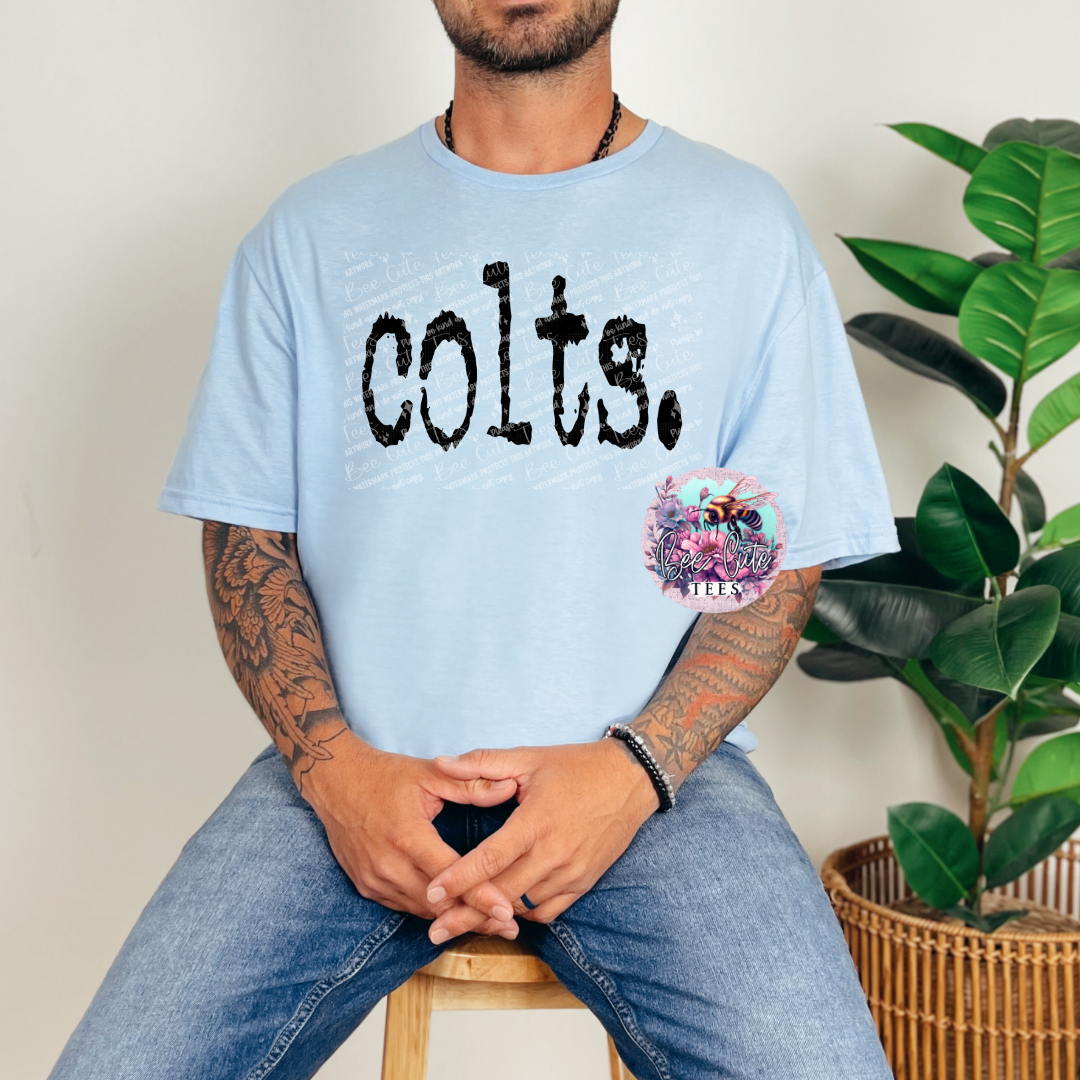 Colts Typography
