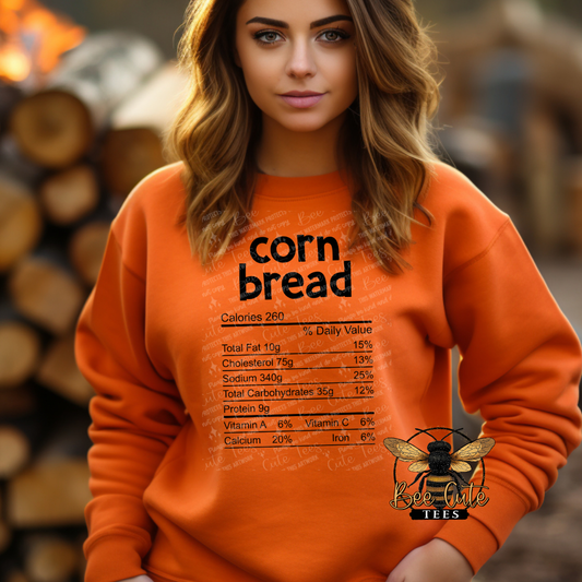 Corn Bread Nutritional Facts