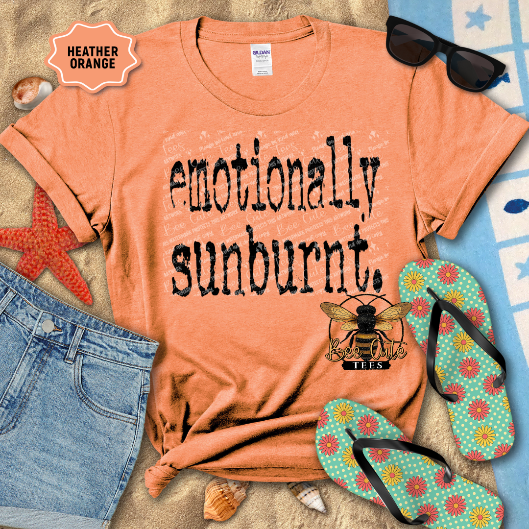Emotionally Sunburnt Typography