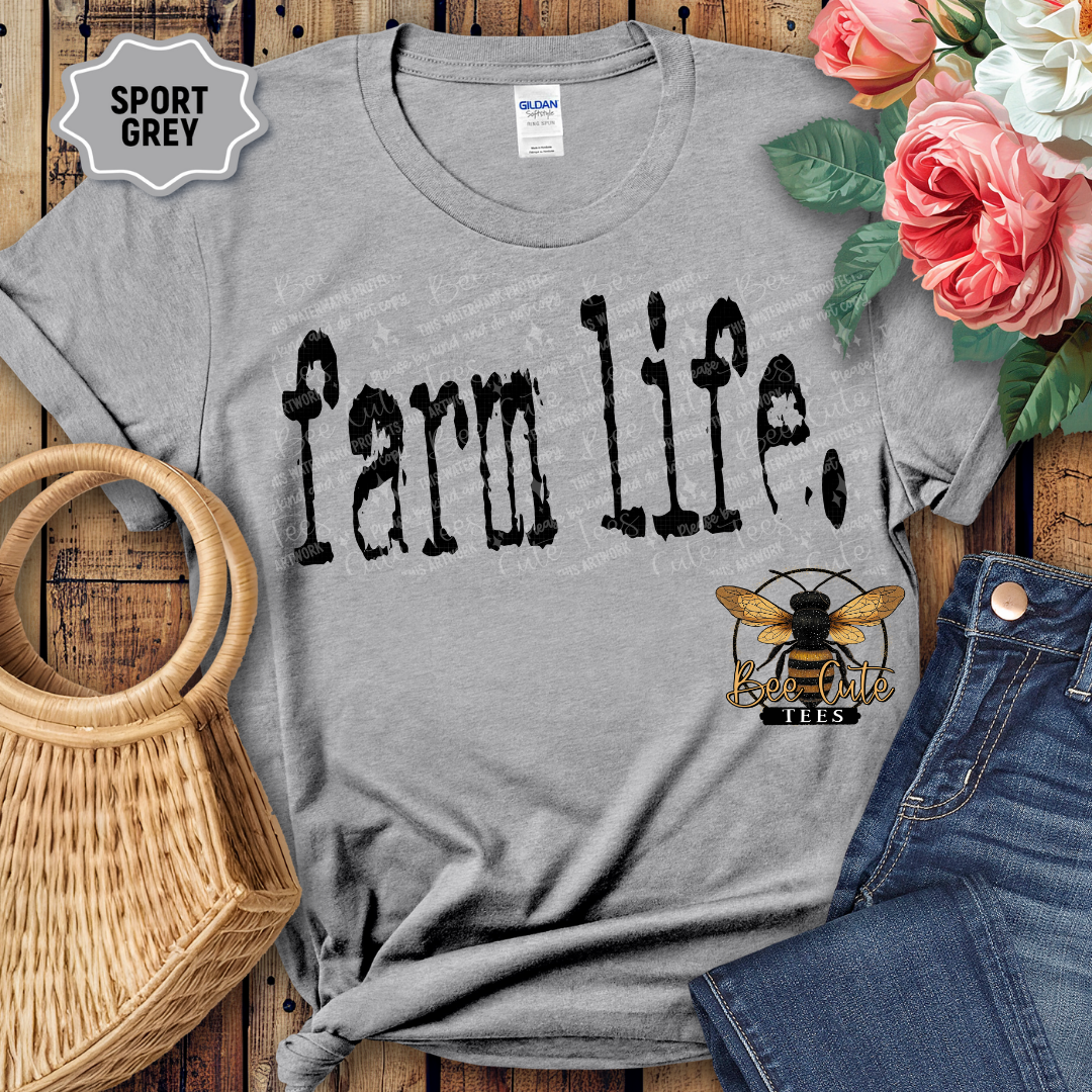 Farm Life Typography