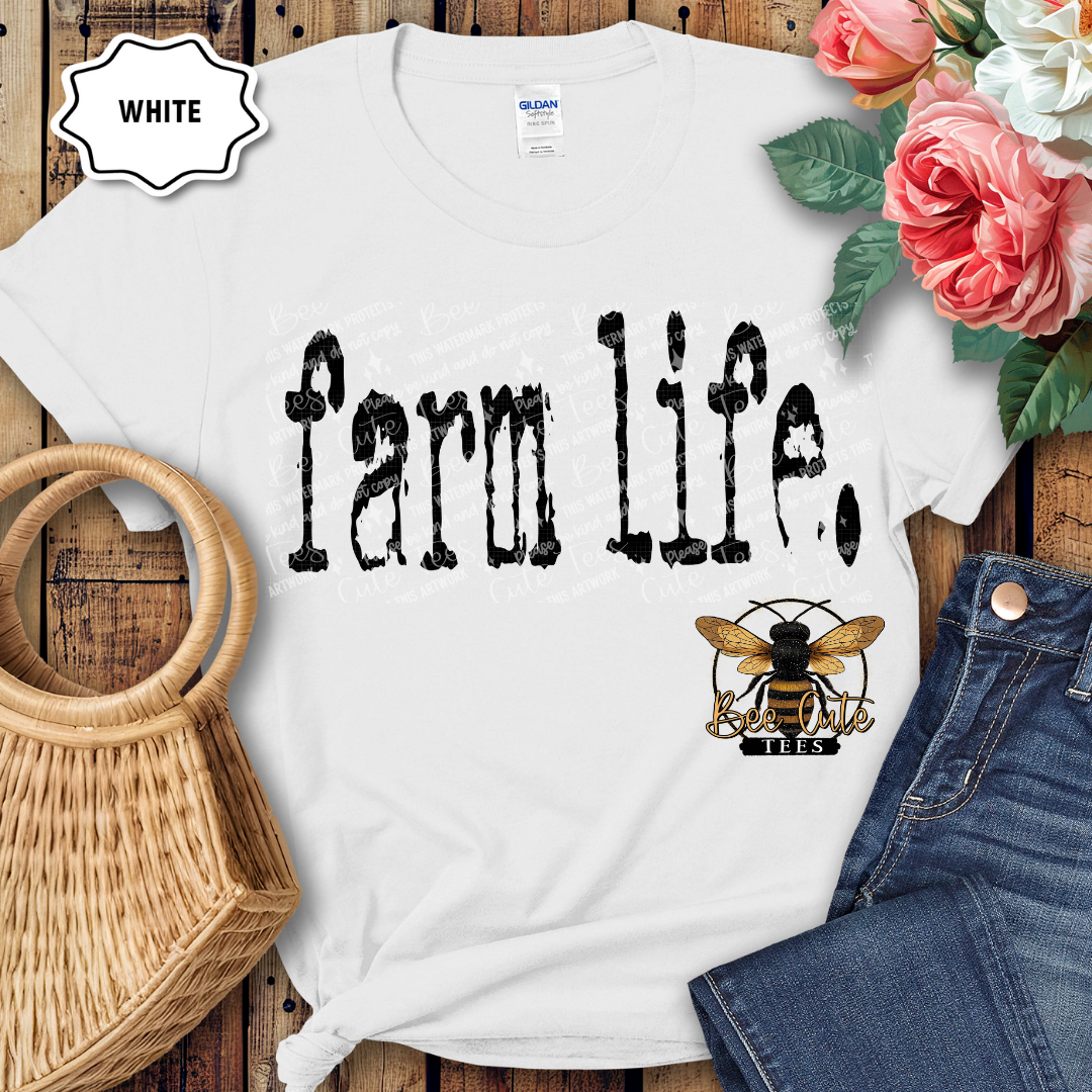 Farm Life Typography