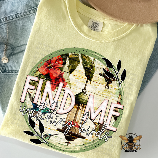 Find Me Watching Birds