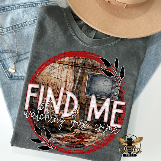 Find Me Watching True Crime