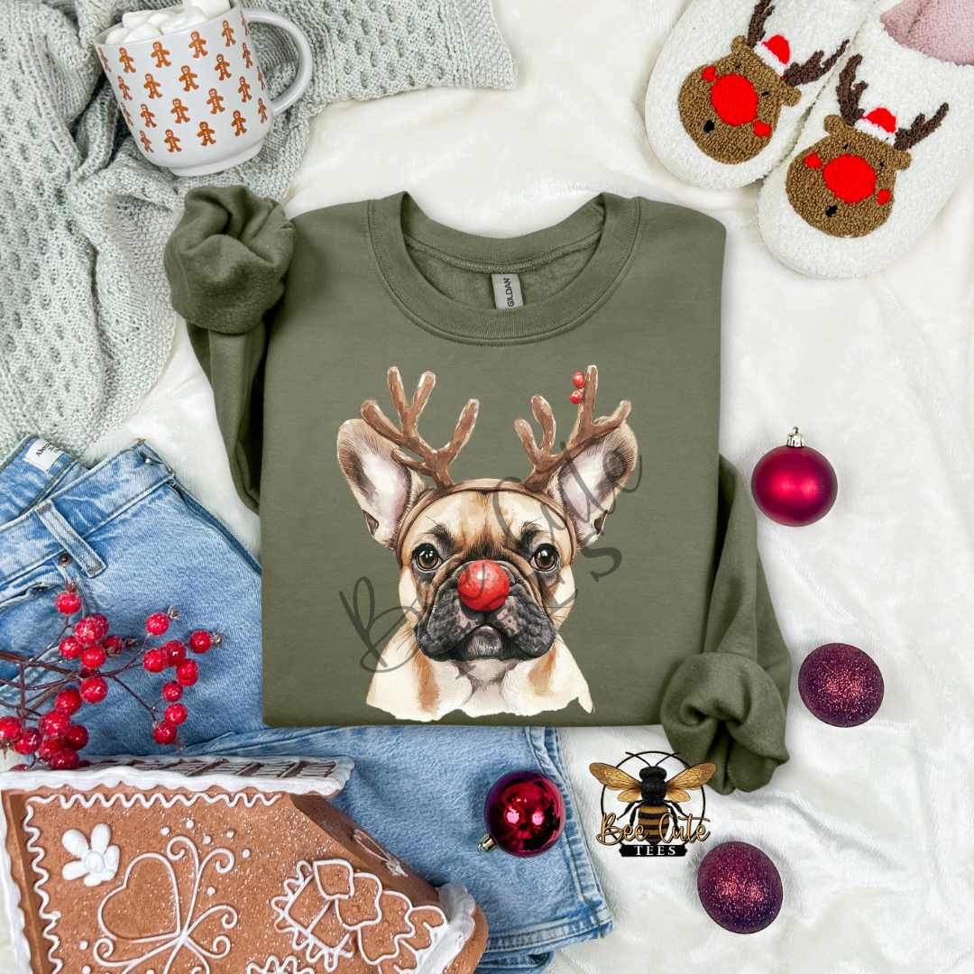 French Bulldog Christmas