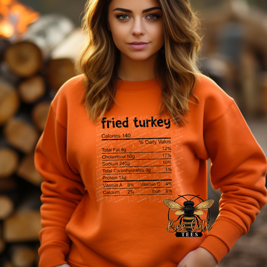 Fried Turkey Nutritional Facts