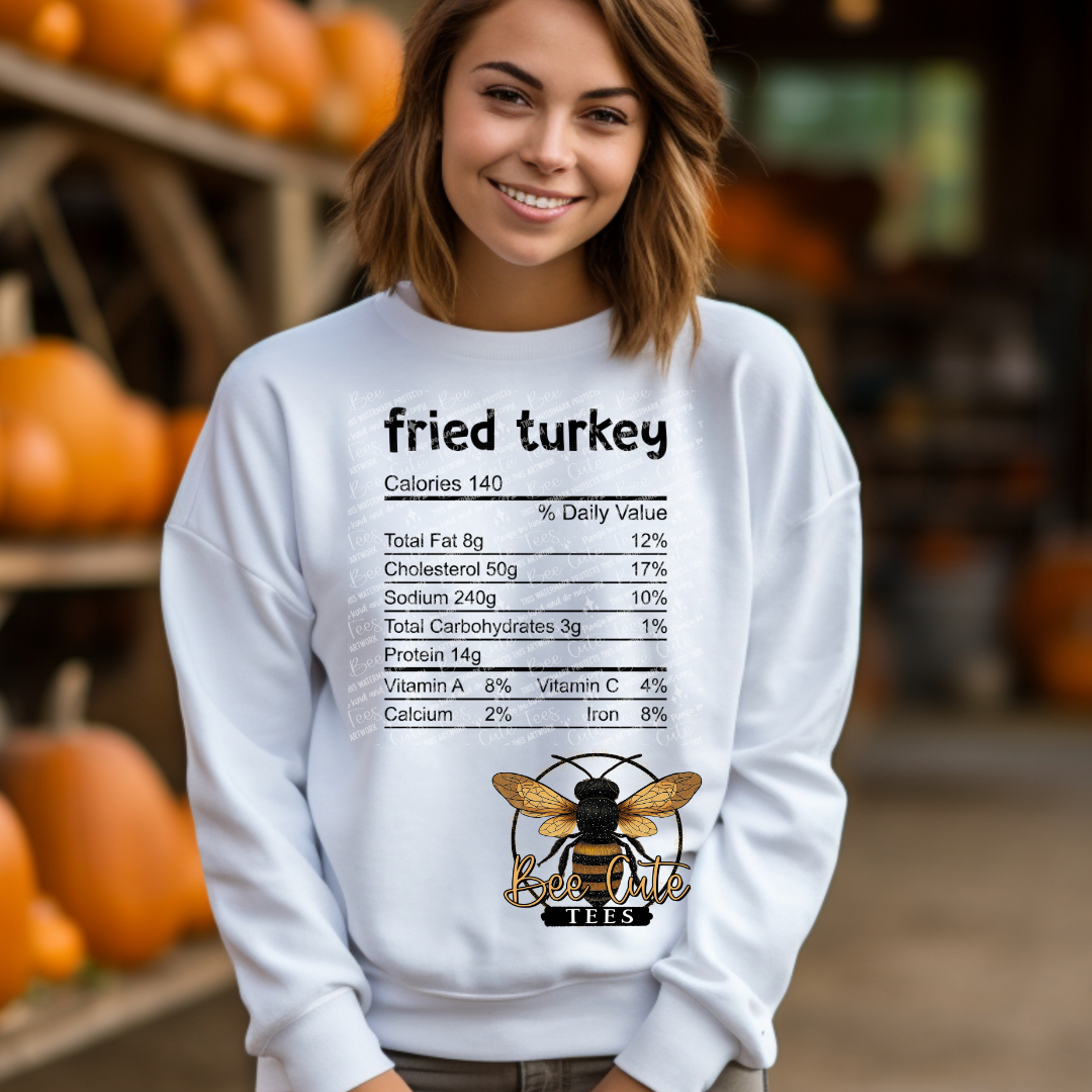 Fried Turkey Nutritional Facts
