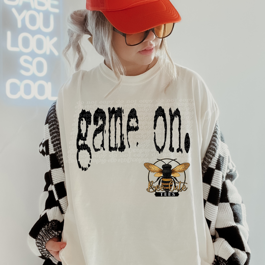 Game On Typography