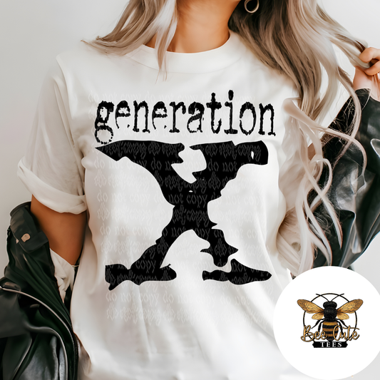 Gen X Typography