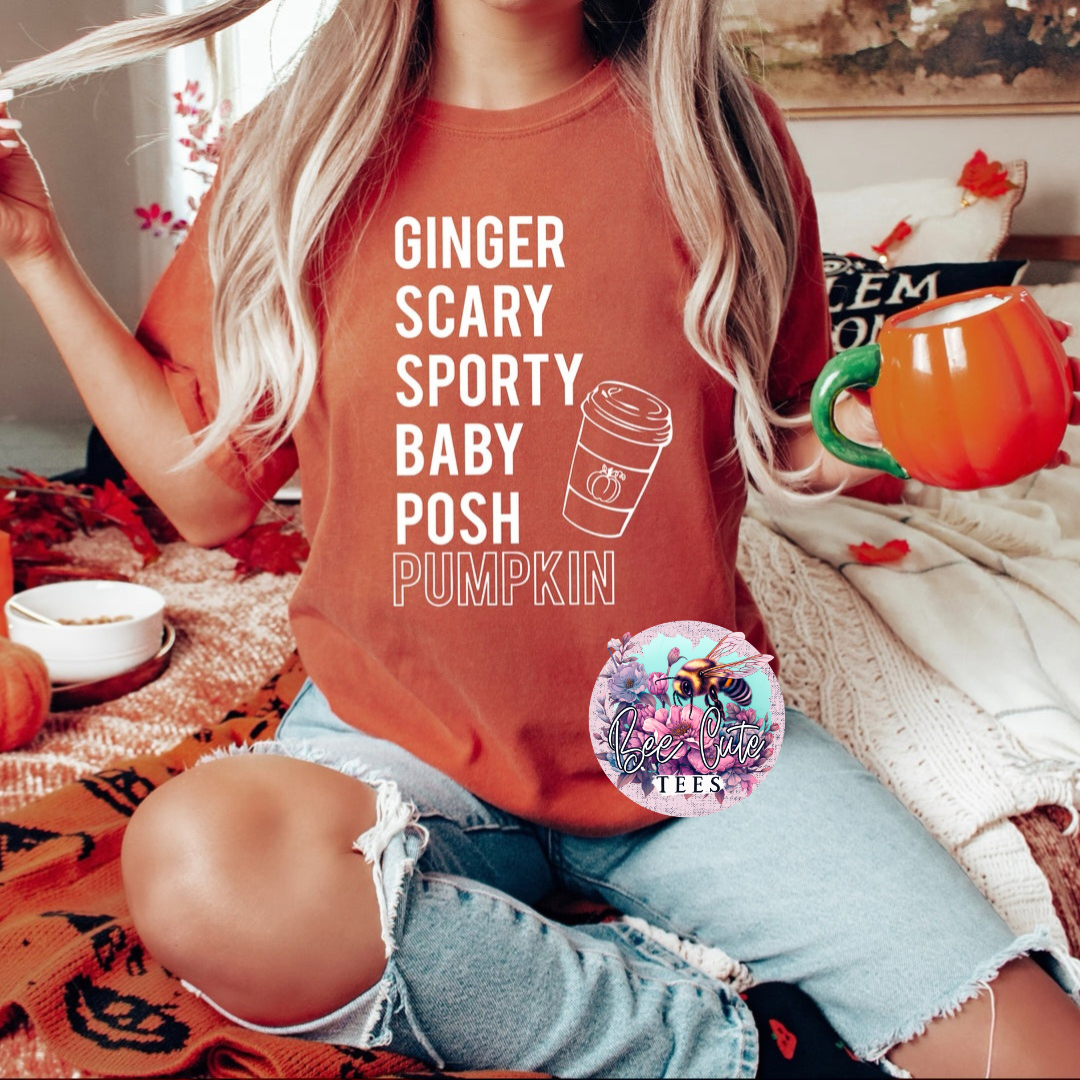 Ginger Scary Pumpkin