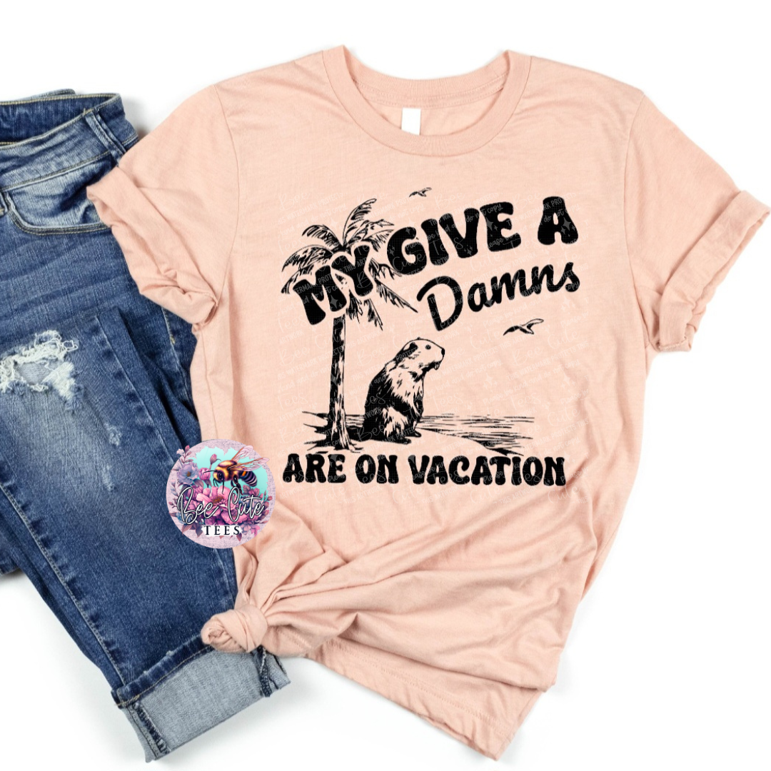 Give A Damns Are On Vacation