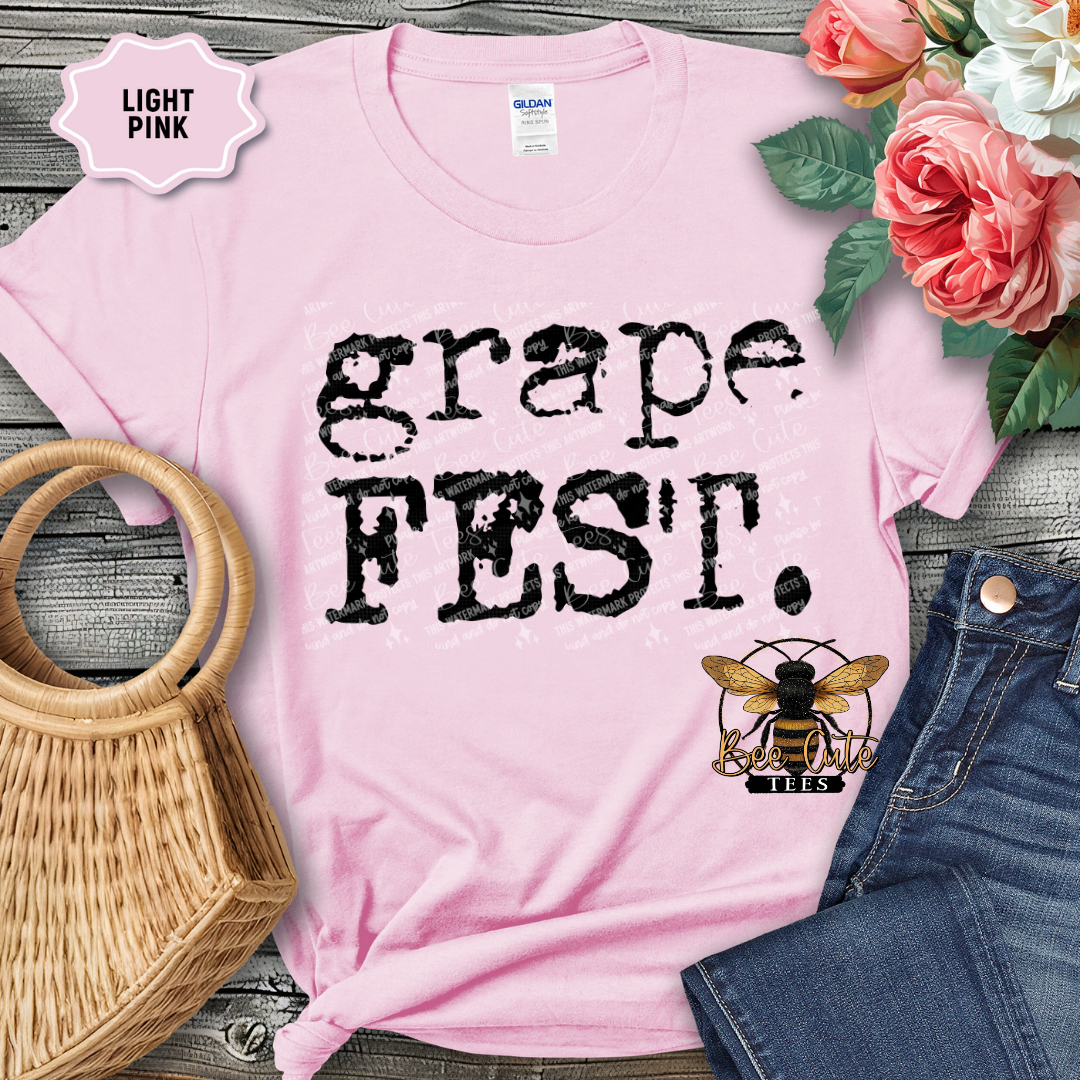 Grape Fest Typography
