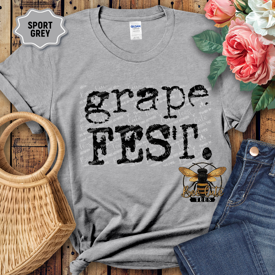 Grape Fest Typography