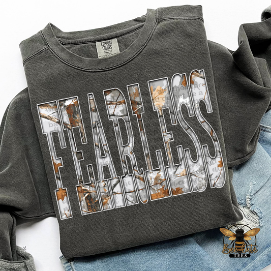 Gray Camo Fearless