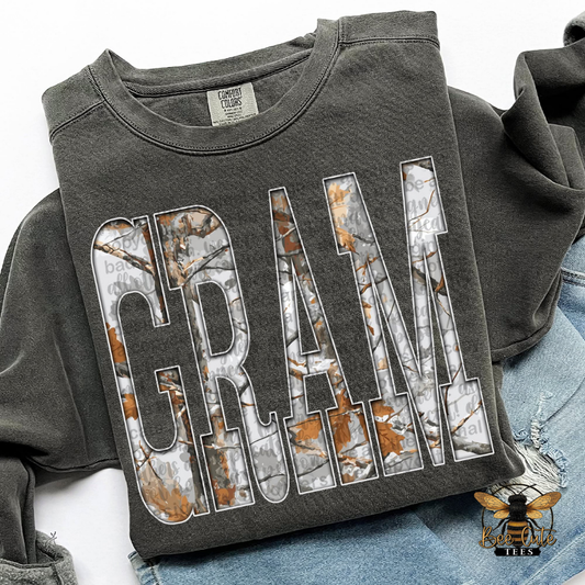 Gray Camo Gram