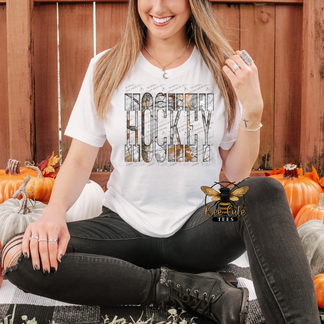 Gray Camo Hockey