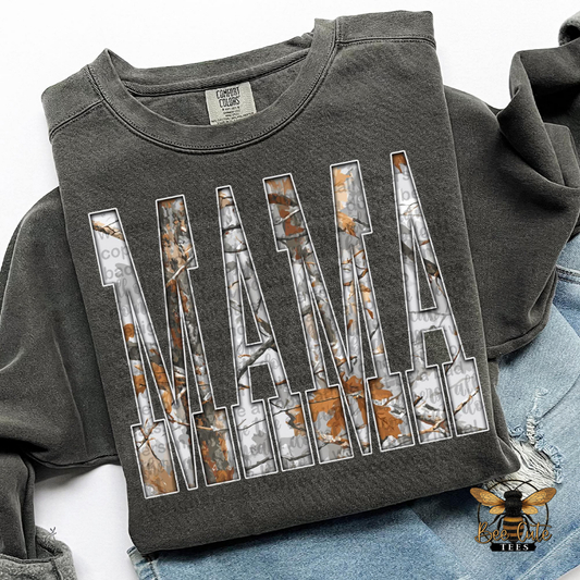 Gray Camo Mama