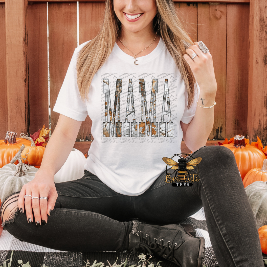 Gray Camo Mama