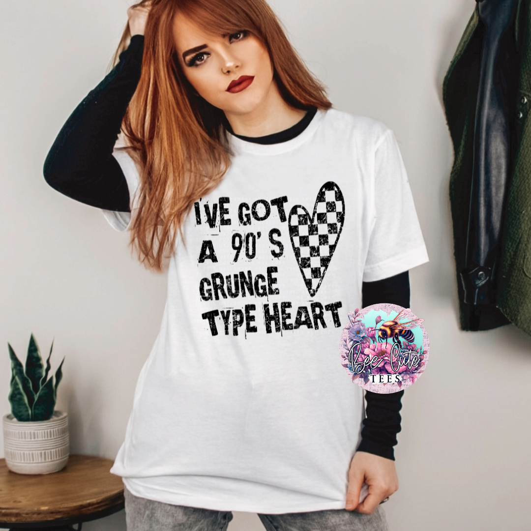 I've Got a 90's Grunge Type Heart