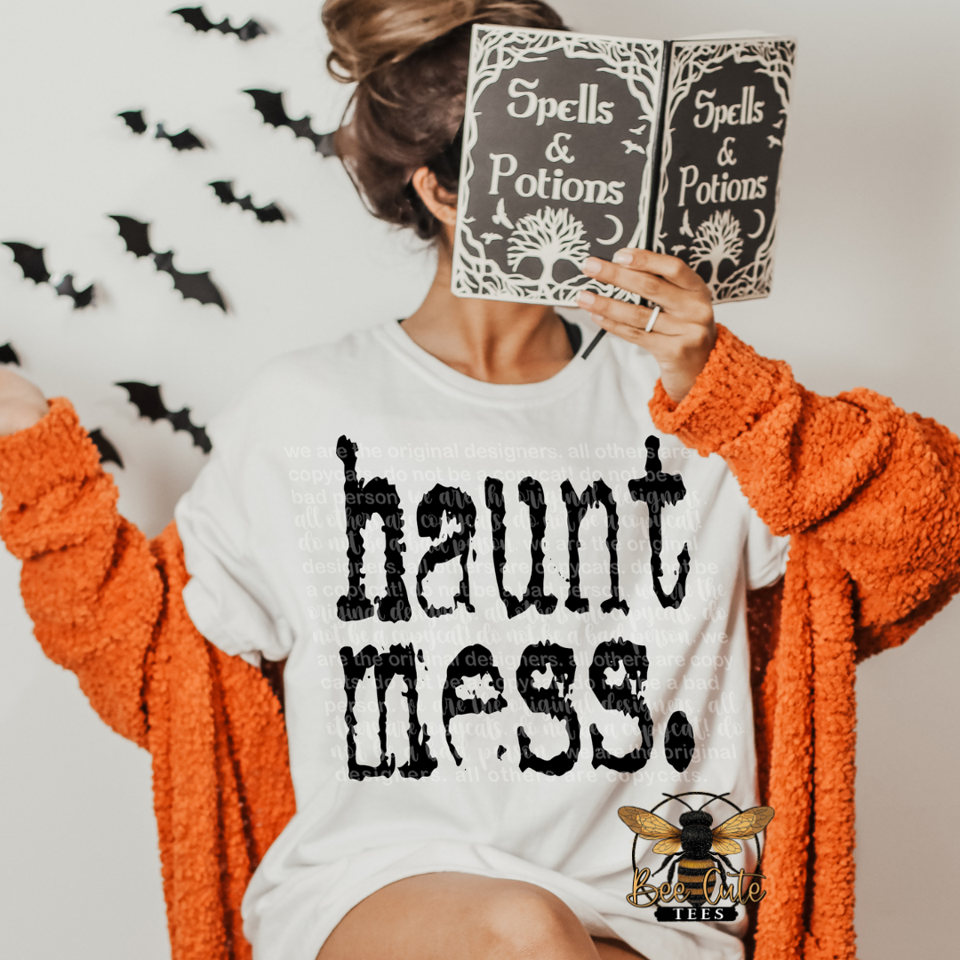 Haunt Mess Typography
