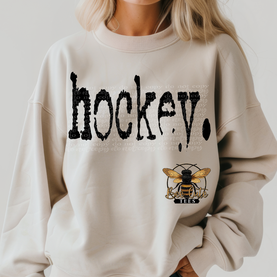 Hockey Typography