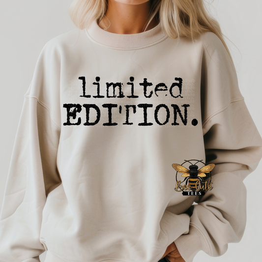 Limited Edition Typography