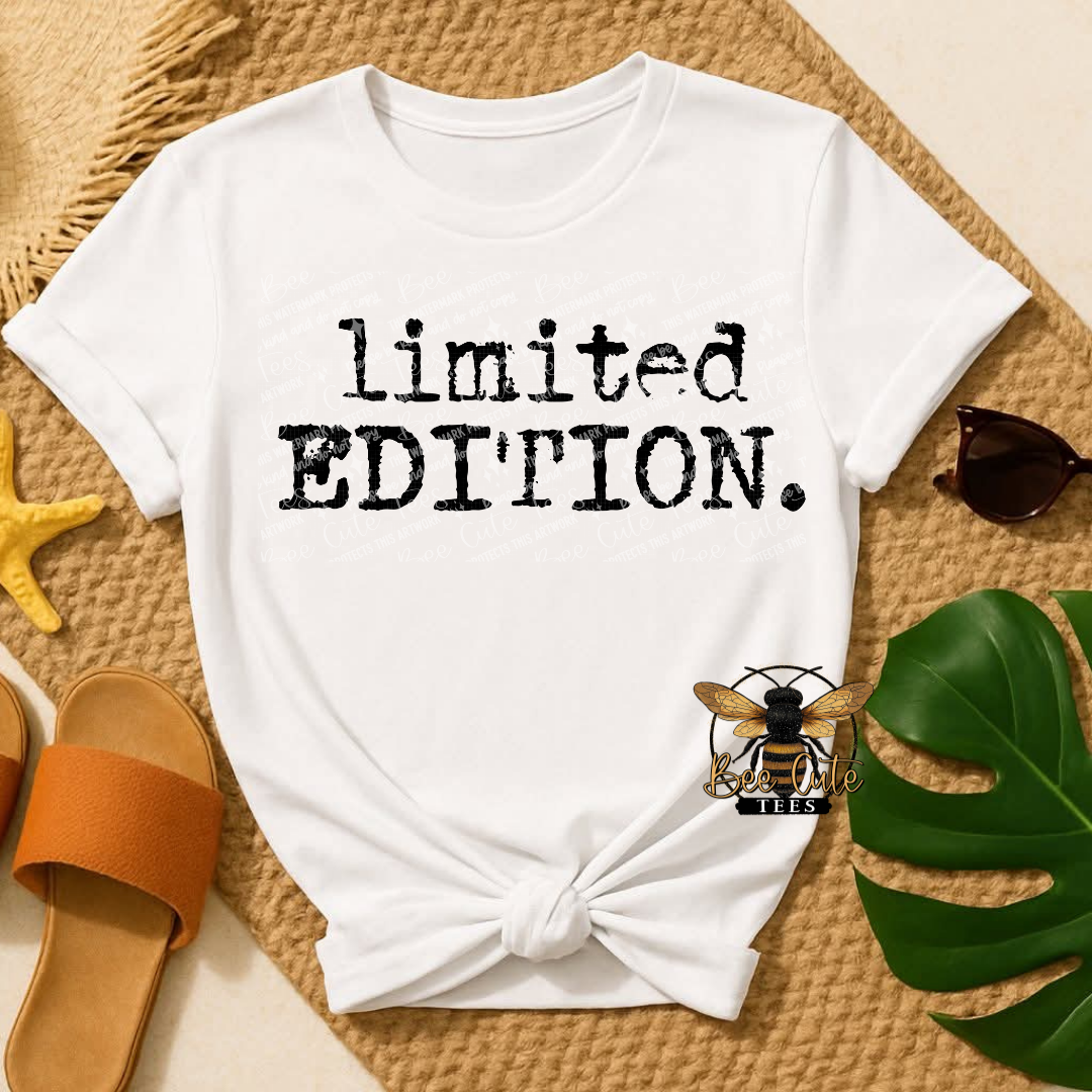 Limited Edition Typography