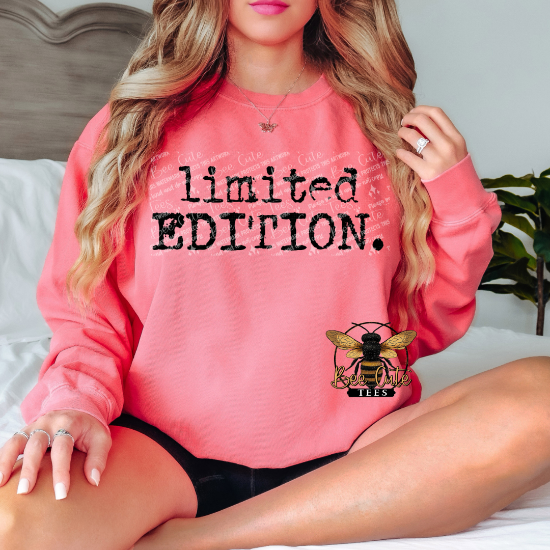 Limited Edition Typography
