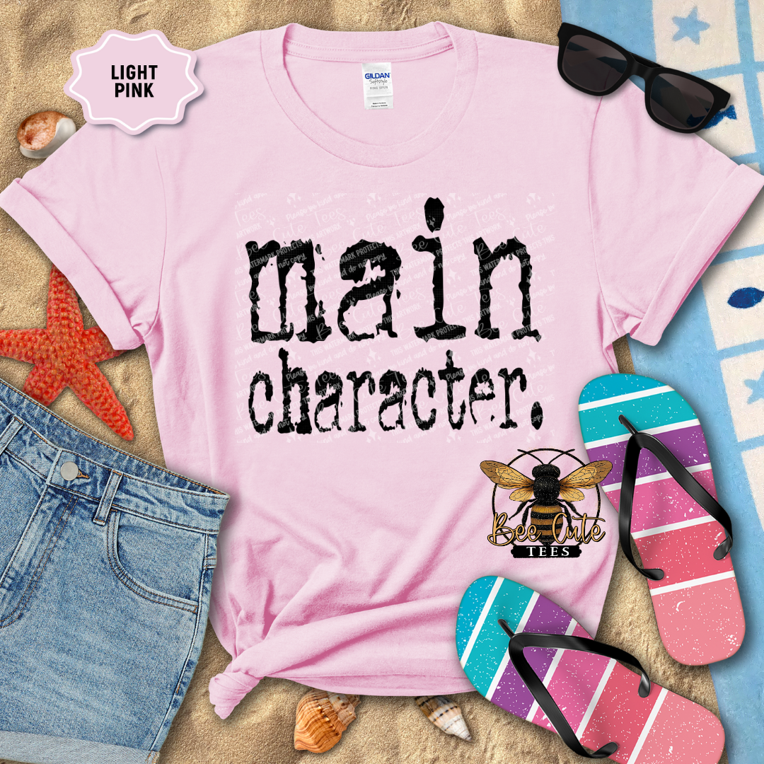 Main Character Typography