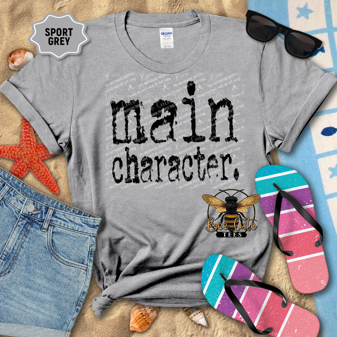 Main Character Typography
